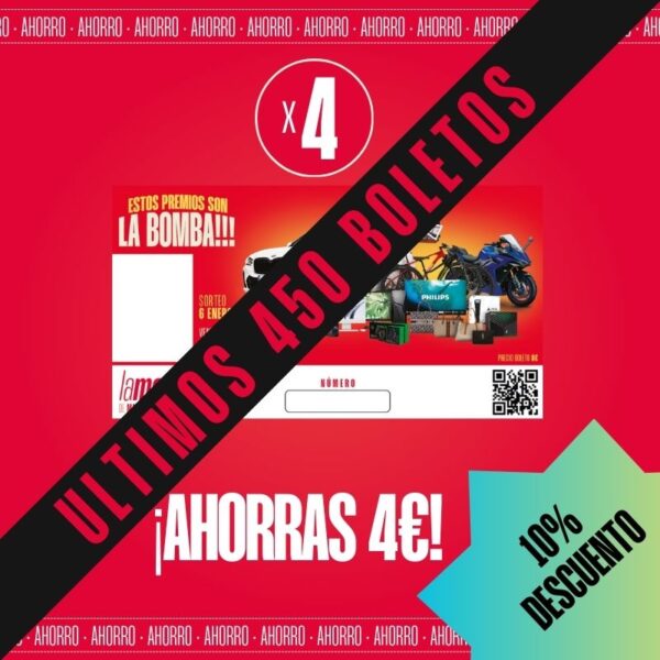 4 Boletos