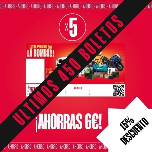 5 Boletos